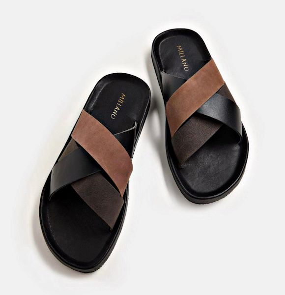 3 strip sandals