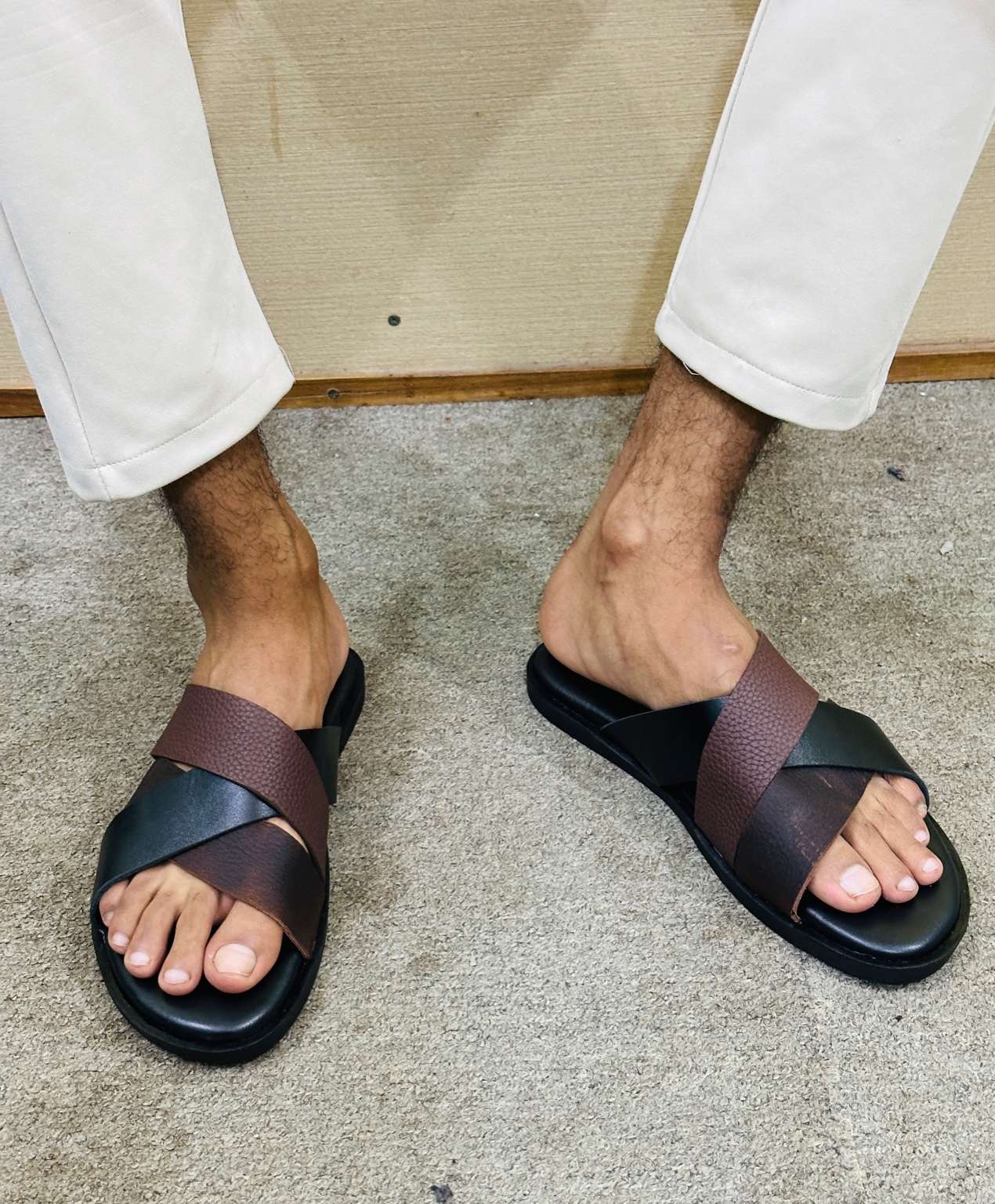 Espresso and onyx hybrid slide